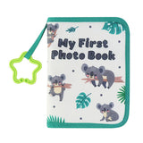 Maxbell Baby Photo Album Soft 4x6" Photo Album for Baby for Children Baby Showe Kids green