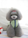 Maxbell Maxbell Pet Dog Autumn Winter Jacket Warm Coat Puppy Clothes Apparel Zipper Green M