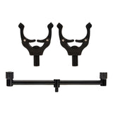 Maxbell Aluminum Alloy Fishing Rod Butt Rest Fishing Buzz Bar Carp Equipment Gear 31cm Magnetic Black - Aladdin Shoppers