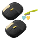 Maxbell 2Pcs Pet Hair Remover Gloves Reusable for Horse Shedding Long and Short Hair