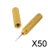 Maxbell 50xPractical Airbrush Repair Tool Cleaning Nozzle Needle Spray Reamer Wash