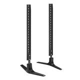 Maxbell 2 Pieces TV Stand Height Adjustable Easy Installation Tabletop TV Stand Base