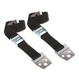 Maxbell TV Fixing Straps Furniture Security Anchors for Dresser Bookcase Flat Screen White Buckle 2PCS