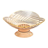 Maxbell Fruit Bowl with Draining Holes for Table Countertop Dinning Room Living Room amber