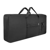 Maxbell 61Key Keyboard Bag Padded Electric Piano Case for Concert School Performance Black