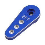 Maxbell 25T Metal Servo Arm 1:10 Metal Servo Arm Part for 995 RC Car Parts 996R Blue