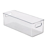 Maxbell Refrigerator Organizer Bin Transparent Storage Bin for Pantry Fridge