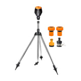 Maxbell Garden Tripod Sprinkler with 1" Quick Connect Water Sprinkler for Greenhouse
