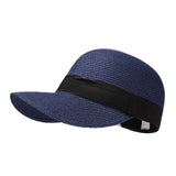 Maxbell Womens Sun Hat Fishing Cap Travel Baseball Hat for Vacation Festival Outdoor Dark Blue