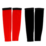 Maxbell Cycling Golf Arm Sleeves Sun UV Protection Bicycle Golf Arm Warmer Red&Black
