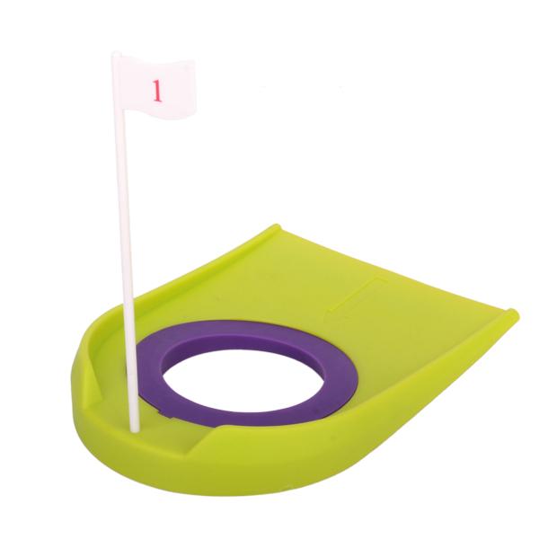 Maxbell Golf Plastic Putting Cup Hole With Flag Practice Golf Hole