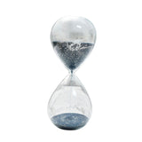 Maxbell Maxbell Sand Timer 10 Mins Creative Modern Desk Timer Hourglass for Mantel Book Desk Blue