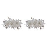 Maxbell 2Pcs Shoes Decoration Charm Bridal Shoe Clip Ornament for Banquet Party Prom