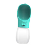 Maxbell Dog Water Bottle 350ml Dog and Cat Water Dispenser for Puppy Rabbits Camping blue