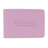 Maxbell Unisex Slim Waterproof Leather Wallet Credit Card Holder Case Sleeve Pink