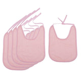 Maxbell 15 Pcs Adult Disability Bib Mealtime Cloth Protector Apron Waterproof
