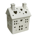Maxbell White Xmas Farmhouse Winter Arts Crafts Holiday Christmas Decorations House