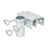 Maxbell Umbrella Clamp Metal Parasol Holder for Small Truck Balcony Railing Backyard