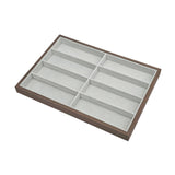 Maxbell Sunglasses Organizer Tray Eyewear Storage Tray for Household Tabletop Closet
