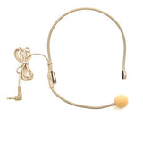 Maxbell Wired 3.5mm Headset Headworn Microphone Condenser Mic For Tour Guide Black - Aladdin Shoppers