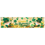 ST Patrick's Day Banner Easy Installation Decoration for Holiday Home
