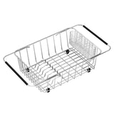 Maxbell Maxbell Kitchen Sink Rack Dish Drainer Practical Shelf Drying Rack Kitchen Organizer 38x28x11.6cm