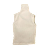 Maxbell 1:6 Scale Male Action Figure Vest Cloth Doll Clothes for 12'' Action Figures White