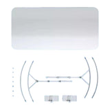 Maxbell Air Conditioner Vent Deflector Hotel Cuttable Air Deflector Anti Direct Blow