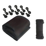 Maxbell Garden Netting Versatile Plant Netting Cover for Greenhouse Blueberry Bushes Black