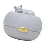 Maxbell Pet Ash Container Cat Cremation Urn Accessory for Indoor Outdoor 5.1x3.9inch