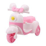 Maxbell Mini Doll Motorcycle Decor Funny Miniature Motorcycle Model Girls Collection