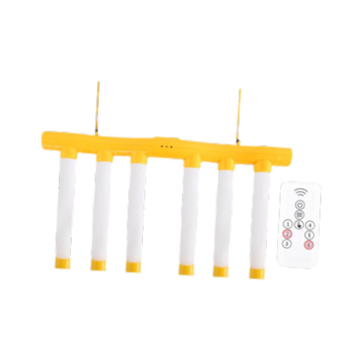 Maxbell Falling Sticks Game Hand Eye Coordination Gift Toy Interactive Reaction Game Yellow