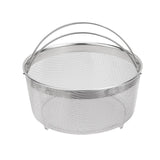 Maxbell Veggie Steamer Basket Multiuse Steam Basket Pan for Chinese Wok Kitchen Eggs
