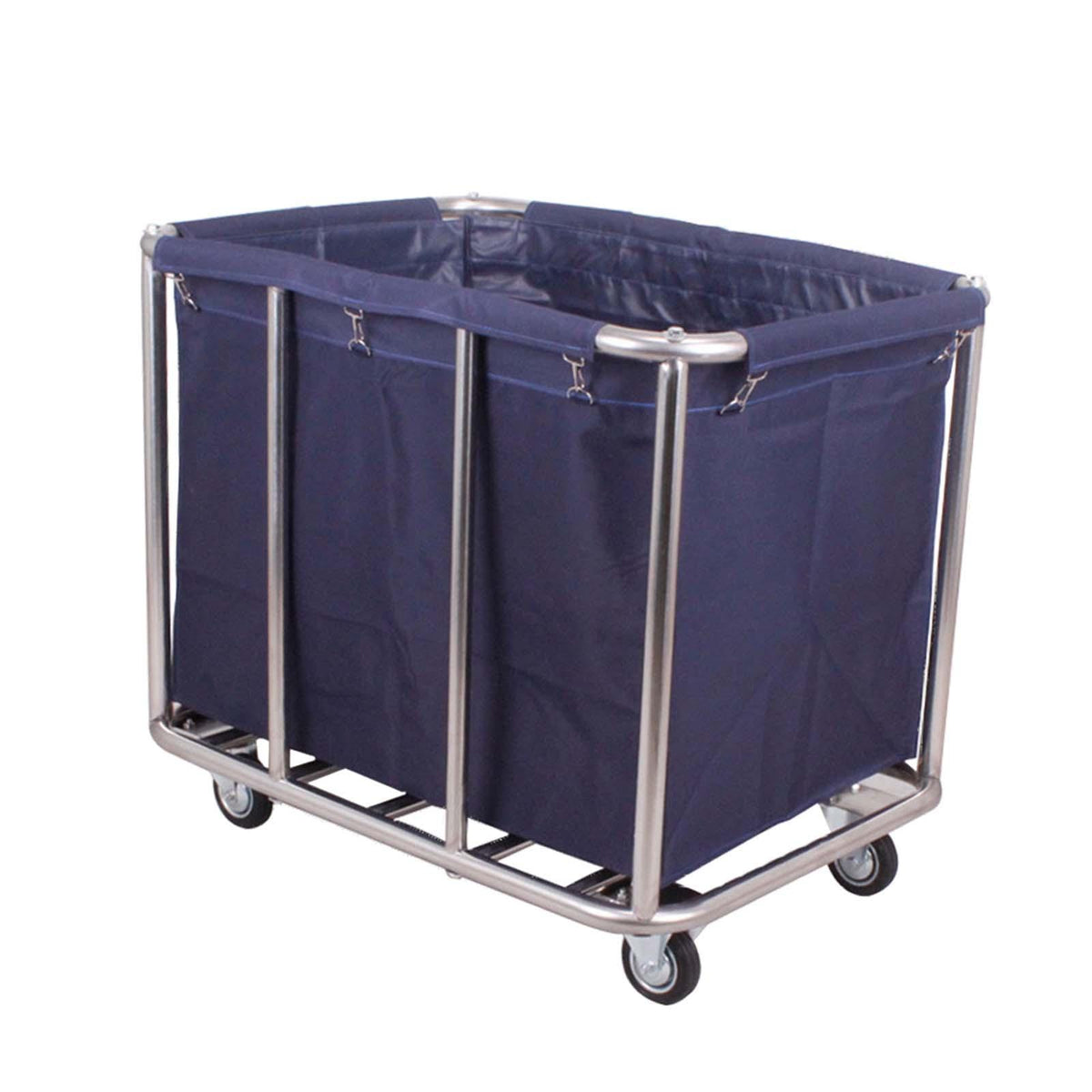 Maxbell Laundry Cart with Wheels Laundry Hamper 35.4x25.5x31.5inch for Beauty Salons Blue