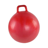 Maxbell Jumping Ball Exercise Ball Funny Indoor and Outdoor Games School Bouncy Ball red