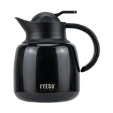 Maxbell Vacuum Kettle Reusable Heat Retention Hot Water Pot for Dormitory Home Party Black
