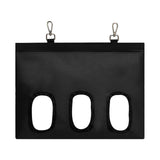 Maxbell Rabbit Hay Feeder for Cage Bunny Hay Bag for Small Pets Hamsters Chinchillas Black