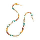 Maxbell Glasses Chain Holder Acrylic Sunglasses Lanyard for Office Photo Props Beach coloful