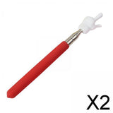 Maxbell 2xHand Pointer Accs Portable Teacher Pointer Finger Design for Home Whiteboard Red