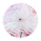 Maxbell Chinese Oiled Paper Umbrella Rainproof Decorative for Costume Decor Style A