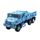 Maxbell 1:64 Scale Diecast Truck Ornament Collection Role Play Armored Truck Vehicle blue
