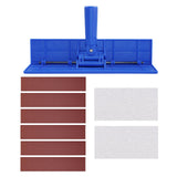 Maxbell Sandpaper Holder Rotatable Drywall Sander Inside Corner Putty Polishing Tool Sandpaper Holder Set