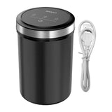 Maxbell Automatic Vacuum Coffee Canister Food Storage Container for Tea Coffee Beans black