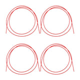 Maxbell 4Pcs Spray Can Replacement Tubes 51.18 " for Industrial Small Places Cleaner