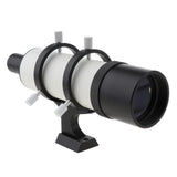 7X50 Finder Scope Telescope with Black Mounting Bracket