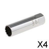 Maxbell 4x14mm 12 Point Spark Plug Socket Cap Removal Tool Thin Wall for