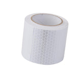 Maxbell White High Intensity Reflective Tape Sticker Self Adhesive Vinyl 5cm*3m