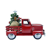 Red Truck Decor with Christmas Trees Crafts for Entrance Living Room Bedroom