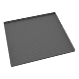 Maxbell Mini Refrigerator Floor Mat Washable Appliance Accessories Freezer Floor Mat Gray