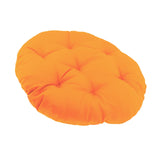 Maxbell Hanging Egg Chair Cushion Comfortable Replacement for Indoor Balcony Outdoor Orange
